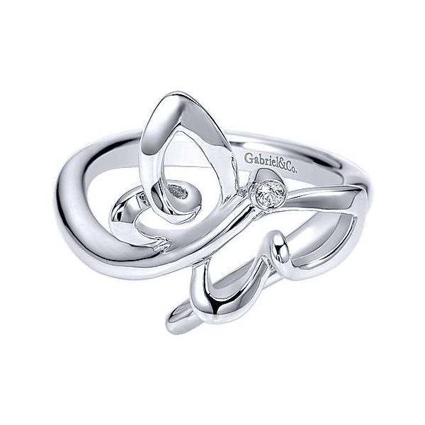 925 Sterling Silver White Sapphire Butterfly Ring Texas Gold Connection greenville, TX
