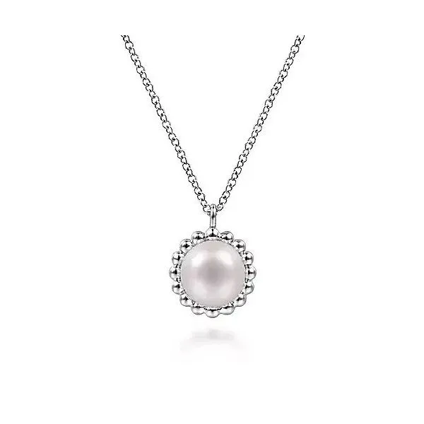925 Sterling Silver Bujukan Pearl Pendant Necklace Texas Gold Connection Greenville, TX