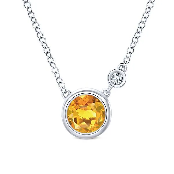 925 Silver Round Fashion Citrine Texas Gold Connection Greenville, TX