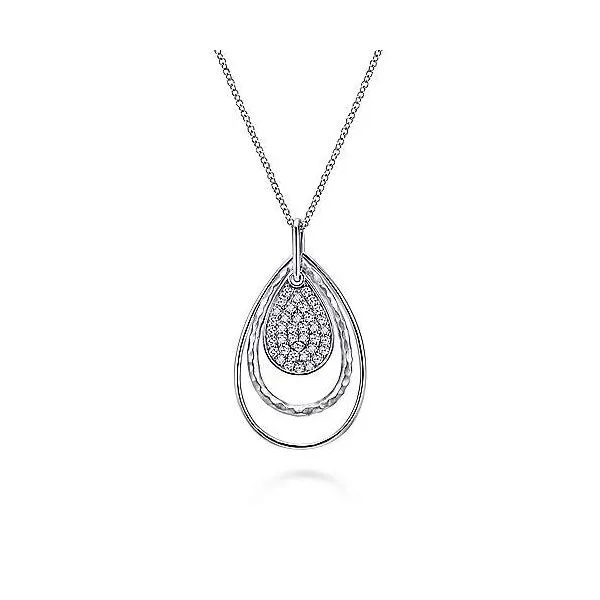 925 white hotsell gold necklace