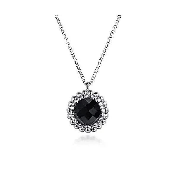 925 Sterling Silver Bujukan Black Onyx Pendant Necklace Texas Gold Connection Greenville, TX