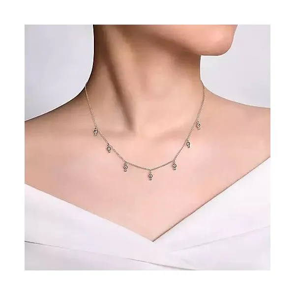 Sterling Silver Beads Drop Necklace Image 3 Texas Gold Connection Greenville, TX