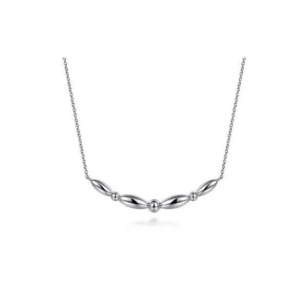 Sterling Silver Bar Pendant Necklace Texas Gold Connection Greenville, TX