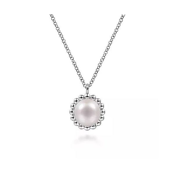 925 Sterling Silver Bujukan Pearl Pendant Necklace Texas Gold Connection greenville, TX