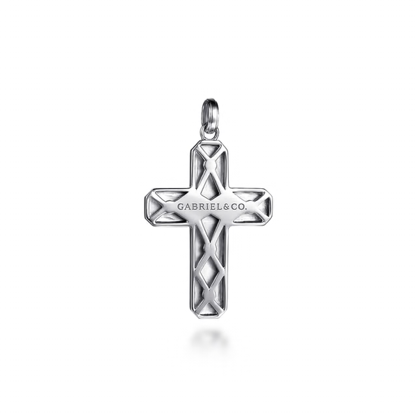 925 Sterling Silver Cross Pendant Image 2 Texas Gold Connection greenville, TX