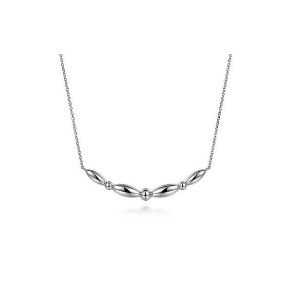 Sterling Silver Bar Pendant Necklace Texas Gold Connection greenville, TX