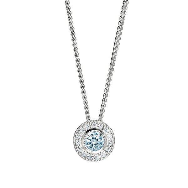 March Birthstone Pendant Texas Gold Connection greenville, TX
