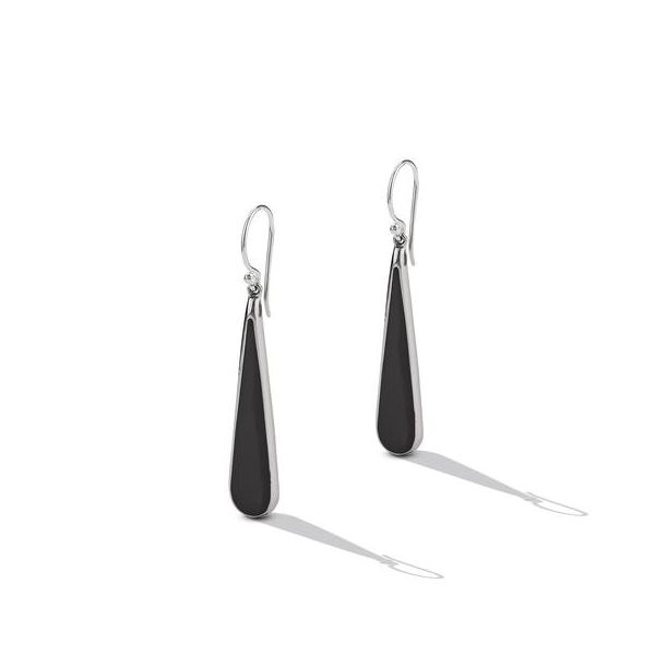 Sterling Silver Black Onyx Drop Earrings Texas Gold Connection Greenville, TX