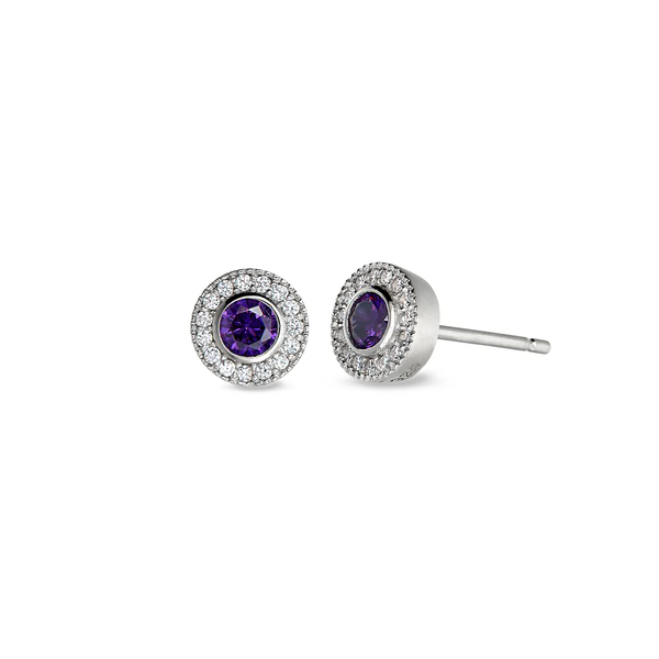 February Birthstone Stud Earrings Texas Gold Connection greenville, TX