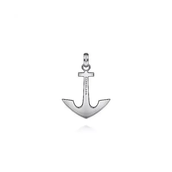 925 Sterling Silver Anchor Pendant Image 2 Texas Gold Connection Greenville, TX
