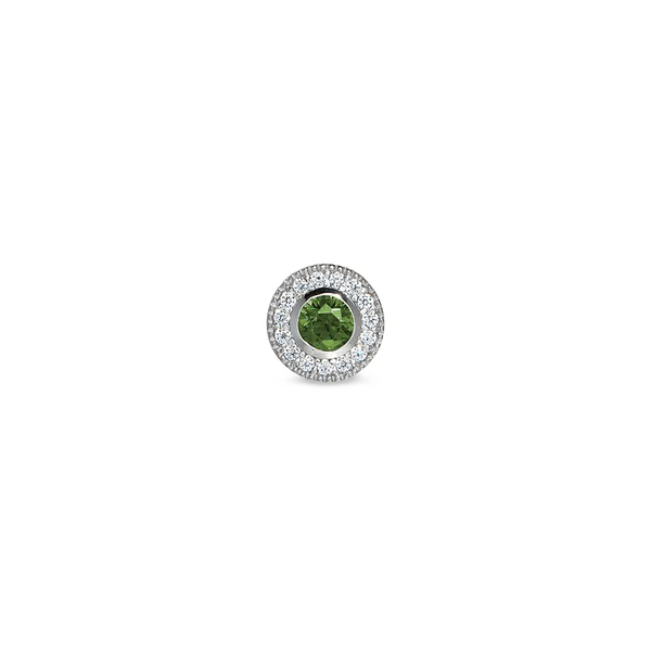 August Birthstone Necklace Charm Texas Gold Connection greenville, TX