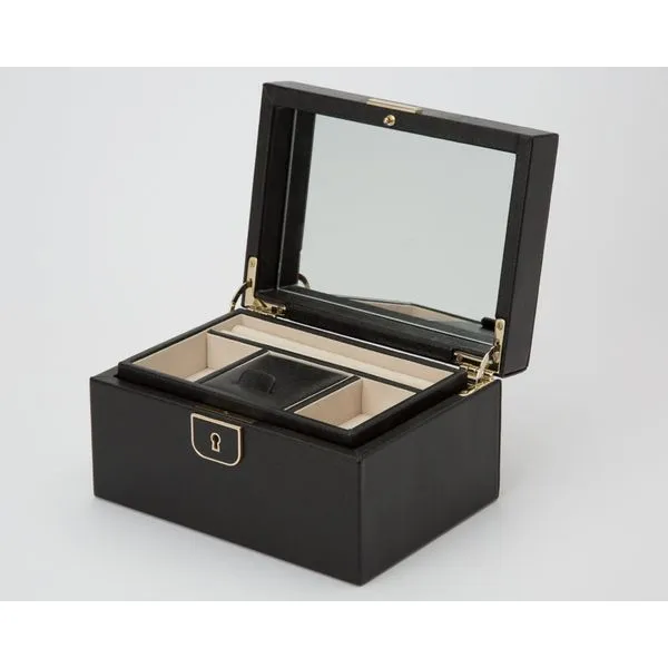 Palermo Small Black Jewelry Box Image 3 Texas Gold Connection Greenville, TX