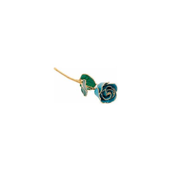 Lacquer December Pearl colored Rose with Gold Trim Texas Gold Connection greenville, TX