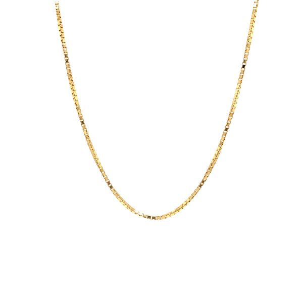 PRE-OWNED 14K Yellow Gold Box Chain Texas Gold Connection Greenville, TX