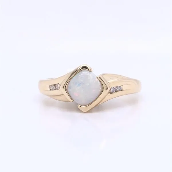 14K Yellow Gold opal ring Texas Gold Connection Greenville, TX