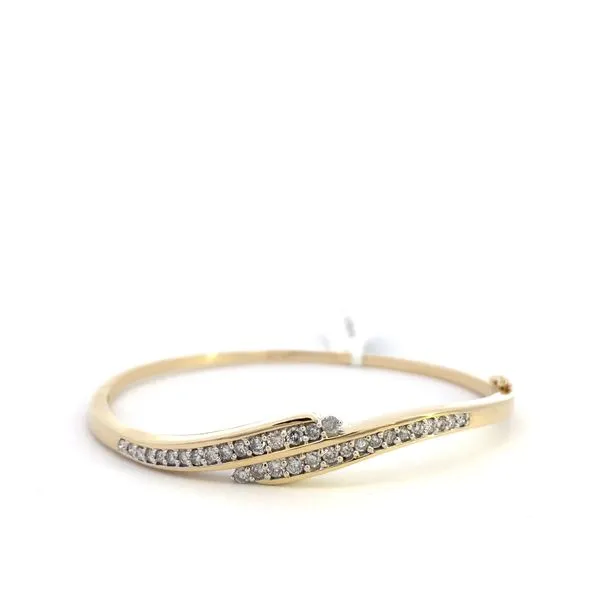14kt gold bracelet w/0.75ct I - I2 diamonds Texas Gold Connection Greenville, TX