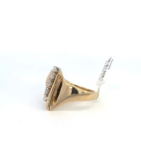 Preowned - 14KT Y/G Ring With 0.50Tw Round G/H Si2 Diamonds Image 2 Texas Gold Connection Greenville, TX
