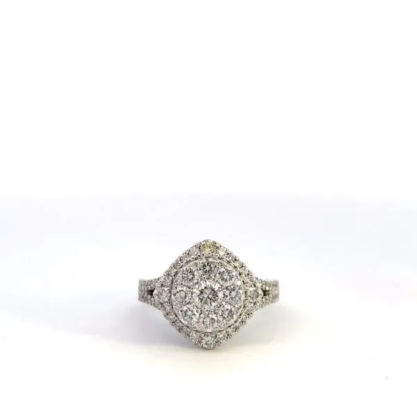 Preowned - 14kt white gold ring With 2.00Tw Round I1 Diamonds Texas Gold Connection Greenville, TX