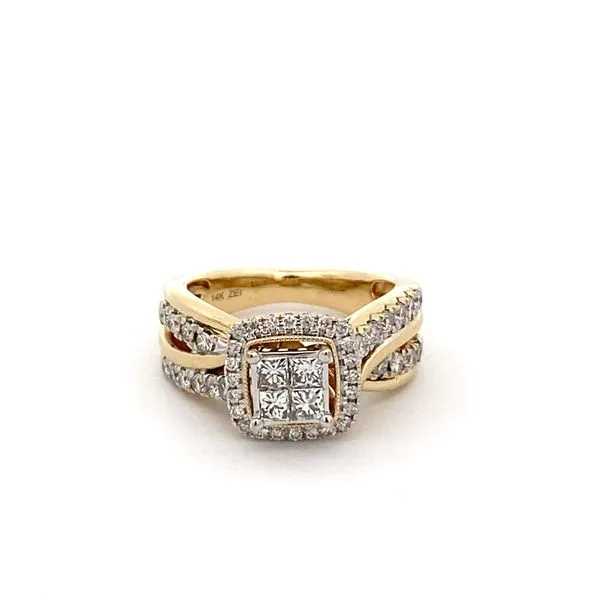 PREOWNED 14K Yellow Gold Diamond Ring Texas Gold Connection Greenville, TX