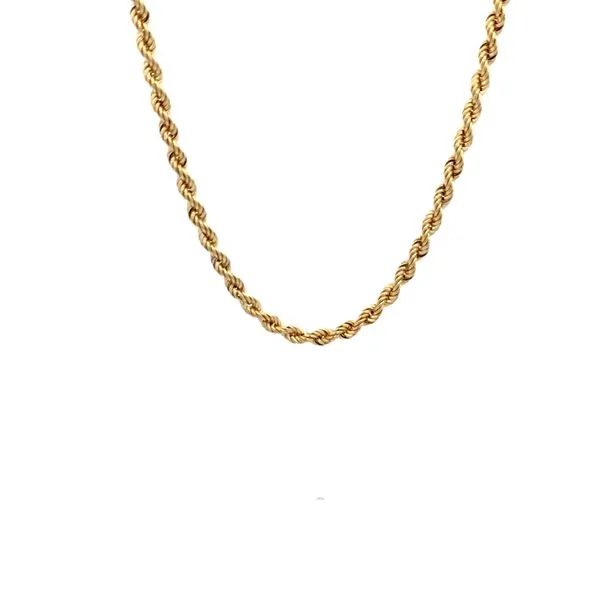 PREOWNED - 14K Yellow Gold Rope Chain Texas Gold Connection Greenville, TX