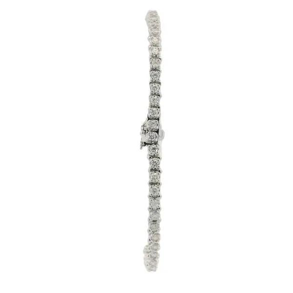 PREOWNED - 14k White Gold Diamond 2.00Tw Tennis Bracelet Image 2 Texas Gold Connection greenville, TX
