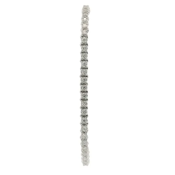 PREOWNED - 14k White Gold Diamond 2.00Tw Tennis Bracelet Texas Gold Connection greenville, TX
