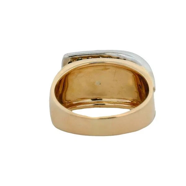 PREOWNED - 14K Yellow Gold Ring With 2.20Tw Moissanites Image 3 Texas Gold Connection greenville, TX