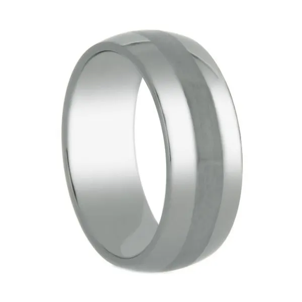 White Titanium Straight Ring Size 10.5 Texas Gold Connection Greenville, TX