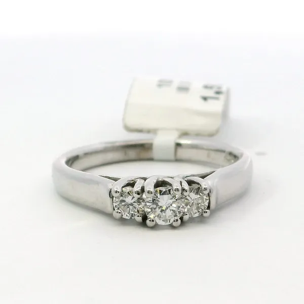 14KW 3 Stone Diamond Ring The Blue Diamond Jefferson City, MO