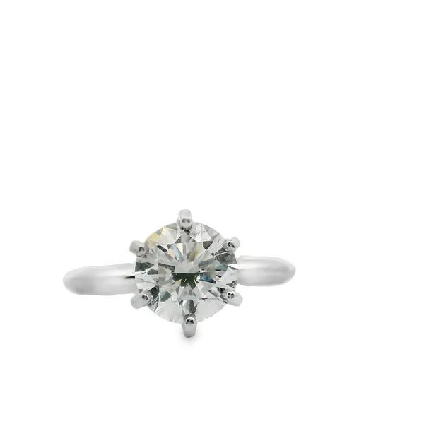 14KW Diamond Solitaire Ring The Blue Diamond Jefferson City, MO