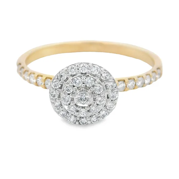 Engagement Ring 001-100-00464 14KY The Blue Diamond The Blue