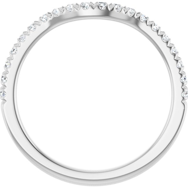 Lab Grown Diamond Band Image 2 The Blue Diamond Jefferson City, MO
