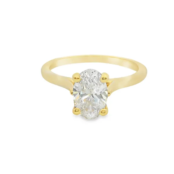 Lab Grown 1.00ct Solitaire Ring The Blue Diamond Jefferson City, MO