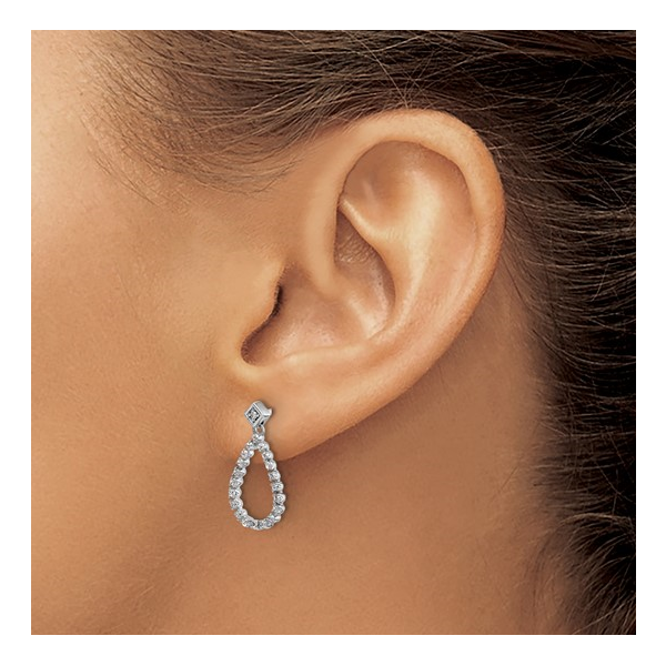 Lab Grown Diamond Earrings Image 2 The Blue Diamond Jefferson City, MO