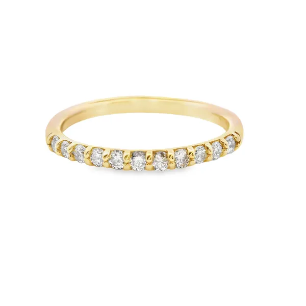 14K Yellow Diamond Band The Blue Diamond Jefferson City, MO
