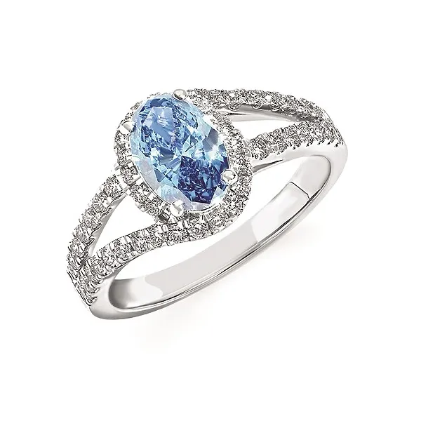 Lab Grown Diamond Ring The Blue Diamond Jefferson City, MO