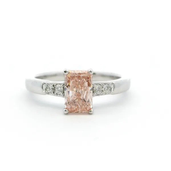 14KW Lab Grown Fancy Pink Diamond Fashion Ring The Blue Diamond Jefferson City, MO