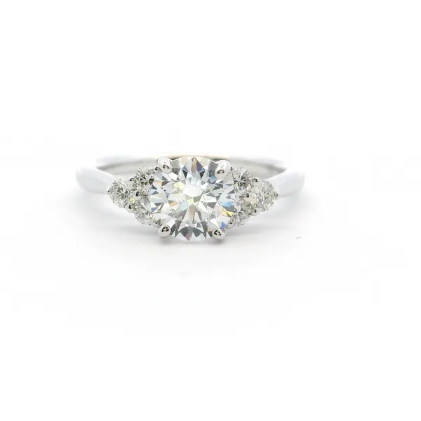 14KW Diamond Semi-mount Engagment Ring The Blue Diamond Jefferson City, MO