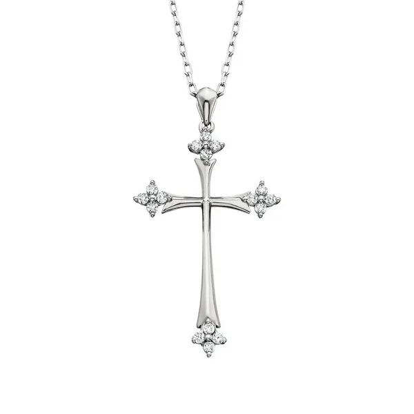 Diamond Cross Pendant The Blue Diamond Jefferson City, MO