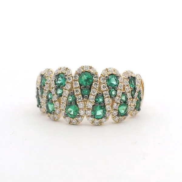 Emerald & Diamond Ring The Blue Diamond Jefferson City, MO