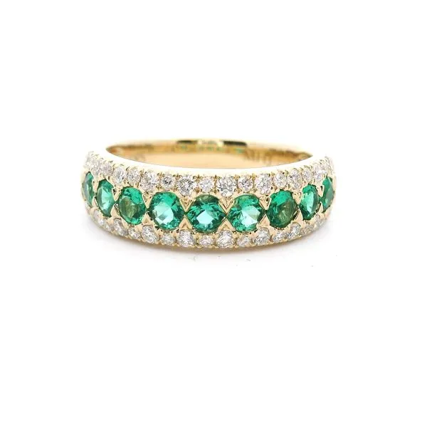 Emerald & Diamond Ring The Blue Diamond Jefferson City, MO