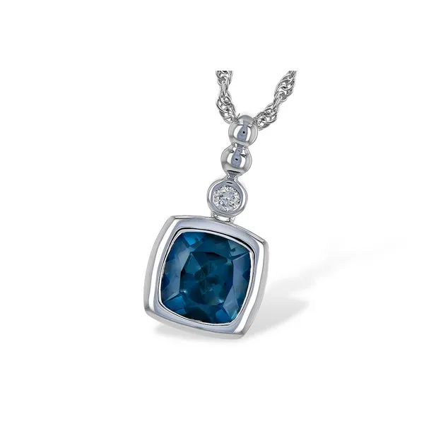 Colored Stone Pendant/Charm The Blue Diamond Jefferson City, MO