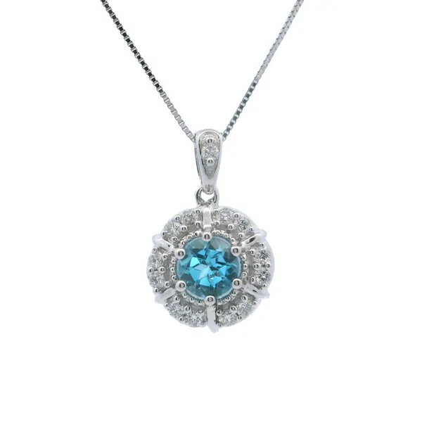 Colored Stone Pendant/Charm The Blue Diamond Jefferson City, MO