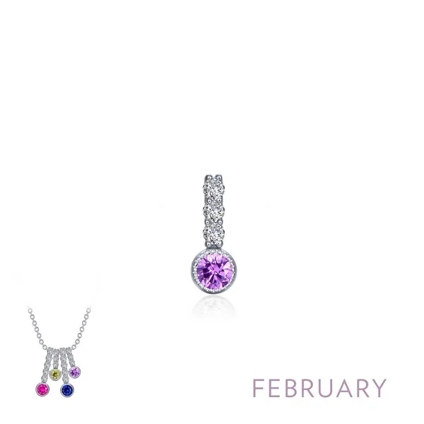February Birthstone Pendant The Blue Diamond Jefferson City, MO