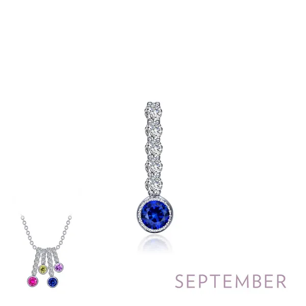 September Birthstone Love Pendant The Blue Diamond Jefferson City, MO