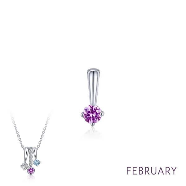 February Birthstone Love Pendant The Blue Diamond Jefferson City, MO