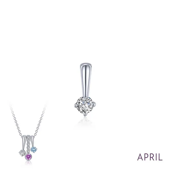 April Birthstone Love Pendant The Blue Diamond Jefferson City, MO
