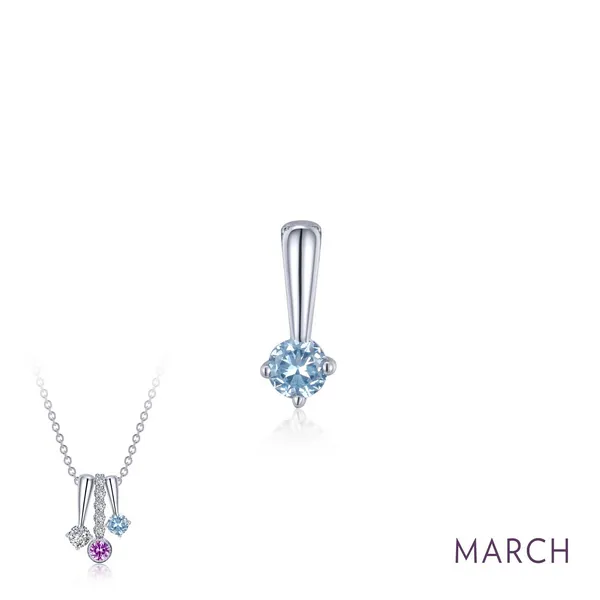 March - Birthstone Love Pendant The Blue Diamond Jefferson City, MO