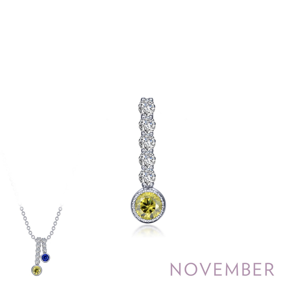 November Birthstone Love Pendant The Blue Diamond Jefferson City, MO