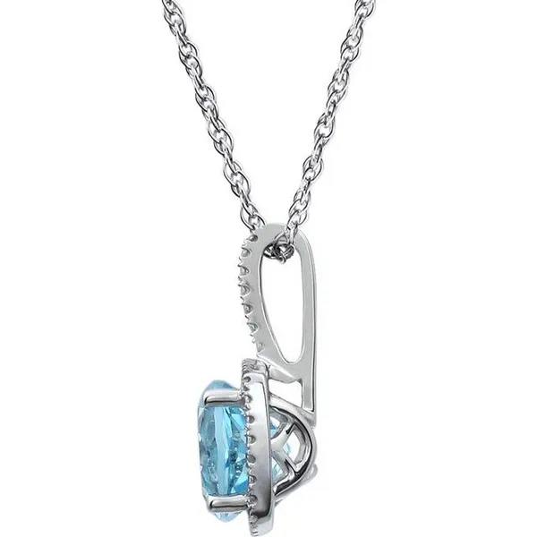 Colored Stone Necklace Image 2 The Blue Diamond Jefferson City, MO